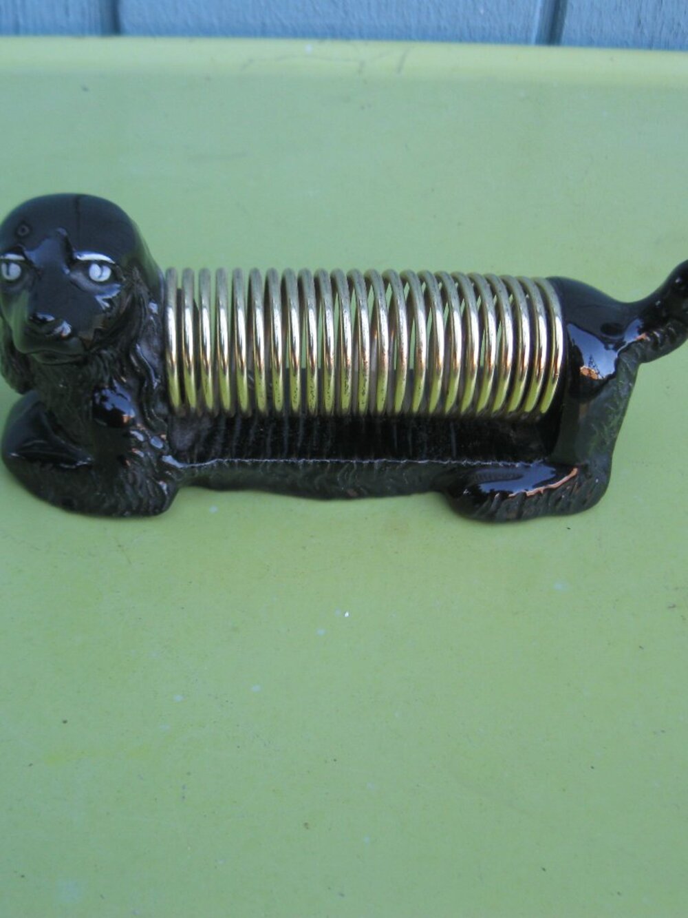 Vintage Dog Letter Holder